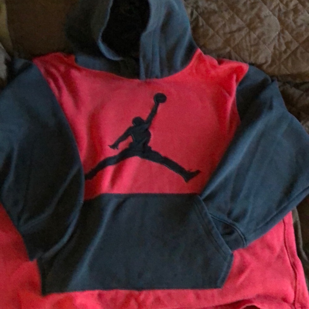 Jordan's hoodie